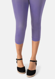 Premium 50 Denier Capri Tights Iris Bloom