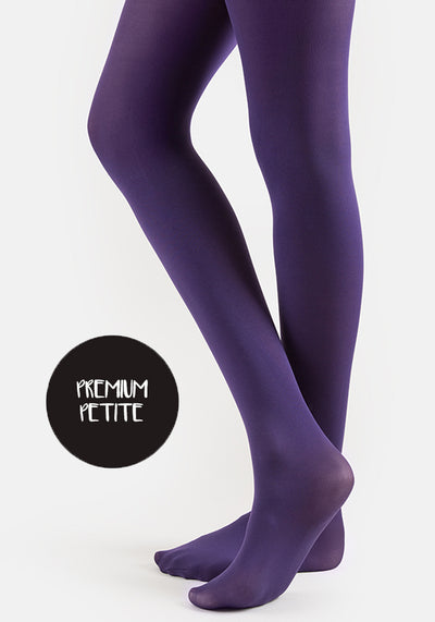 Premium Petite 50 Denier Tights Purple
