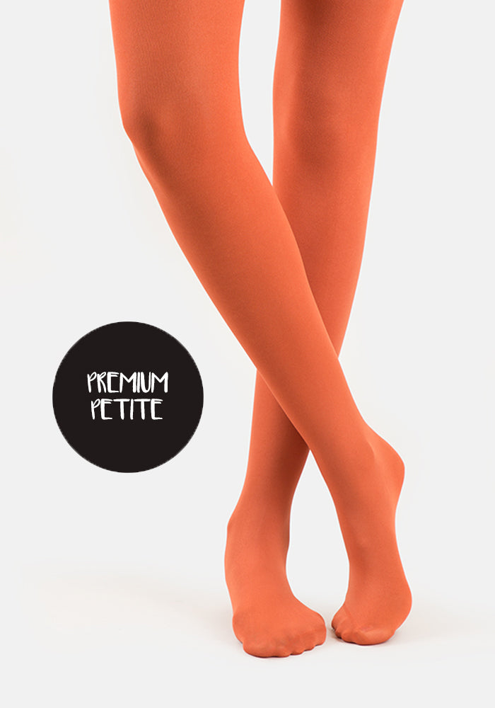 Premium Petite 50 Denier Tights Rust